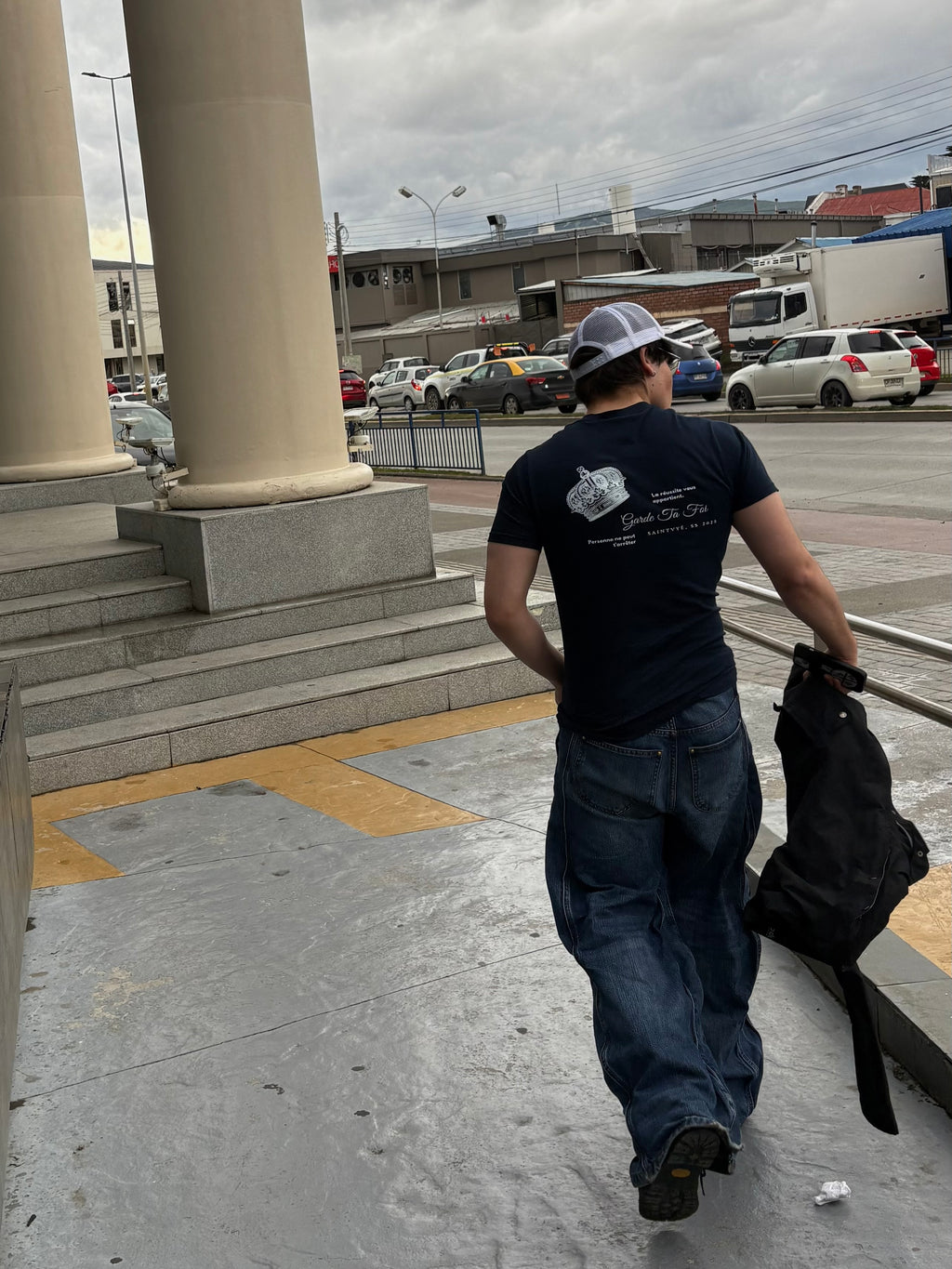 T-Shirt grandeur bleue