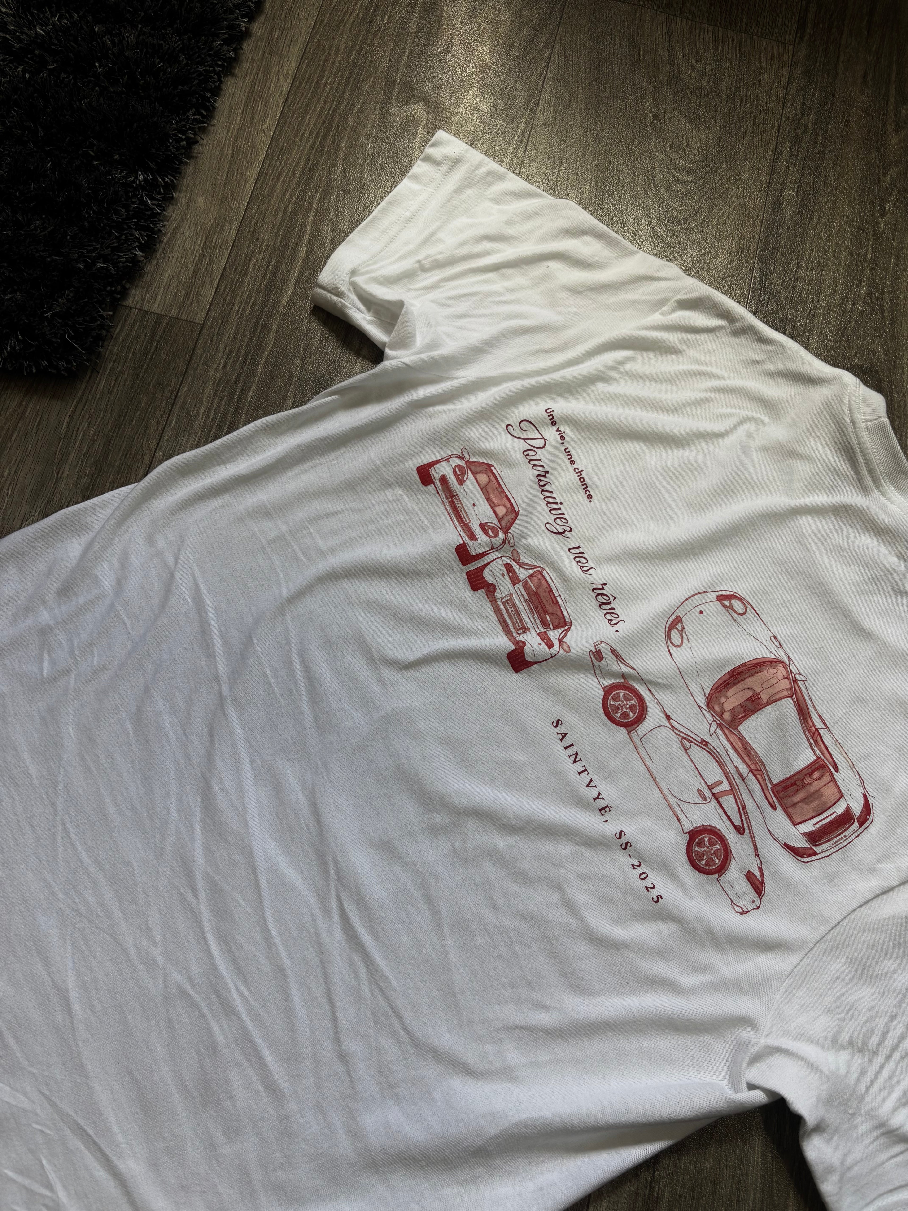 T-Shirt rêves rouges