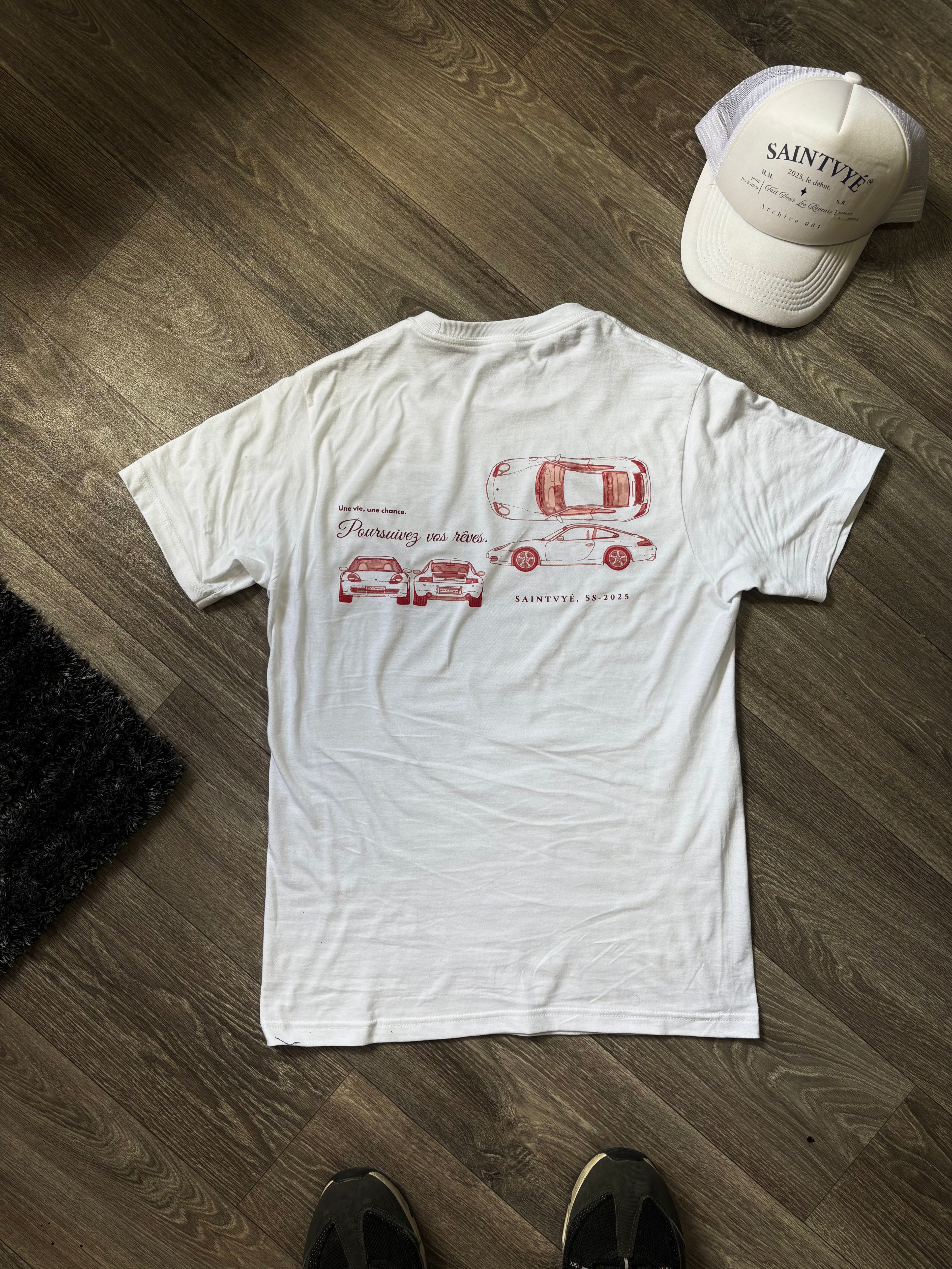 T-Shirt rêves rouges